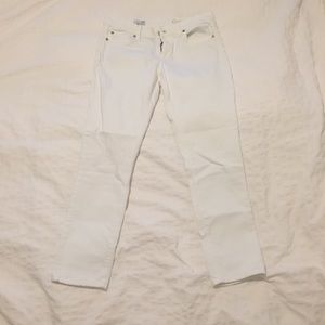 GAP girlfriend WHITE jeans 26”